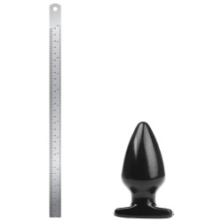 I Love Butt Plug Fat M I Love Butt 14 x 7.5 cm Noir